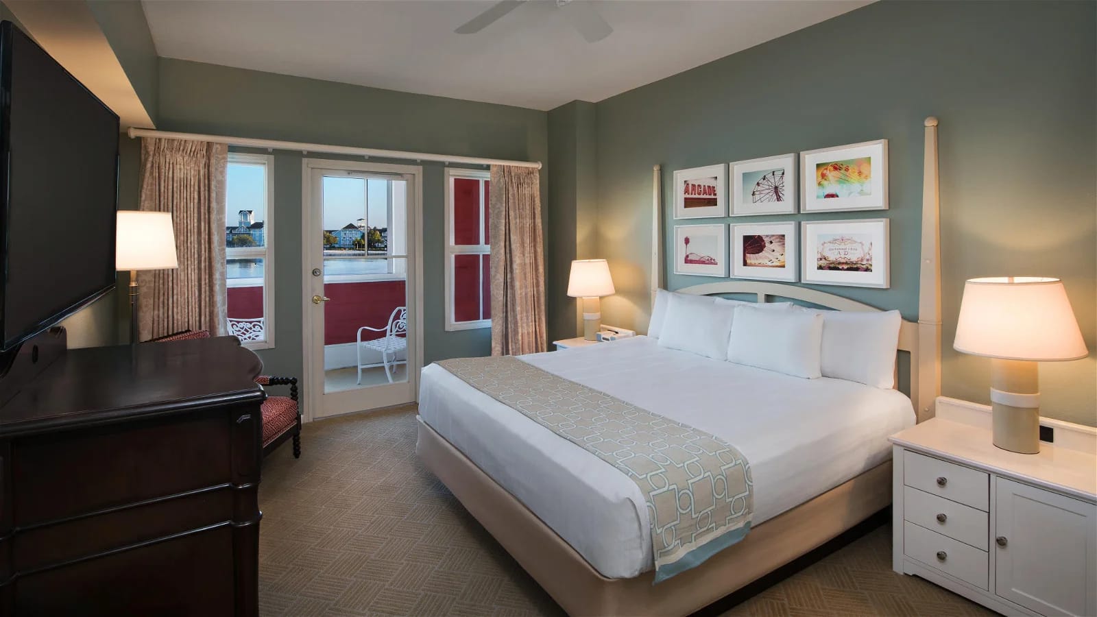 Disney's Boardwalk Villas Bedroom