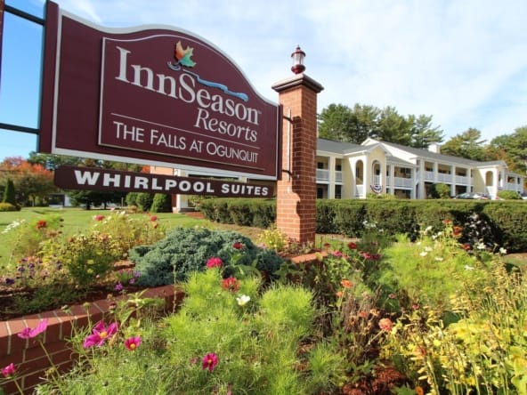 The Falls At Ogunquit Sign