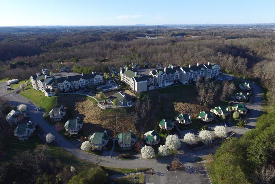 Sunrise Ridge Resort Aerial