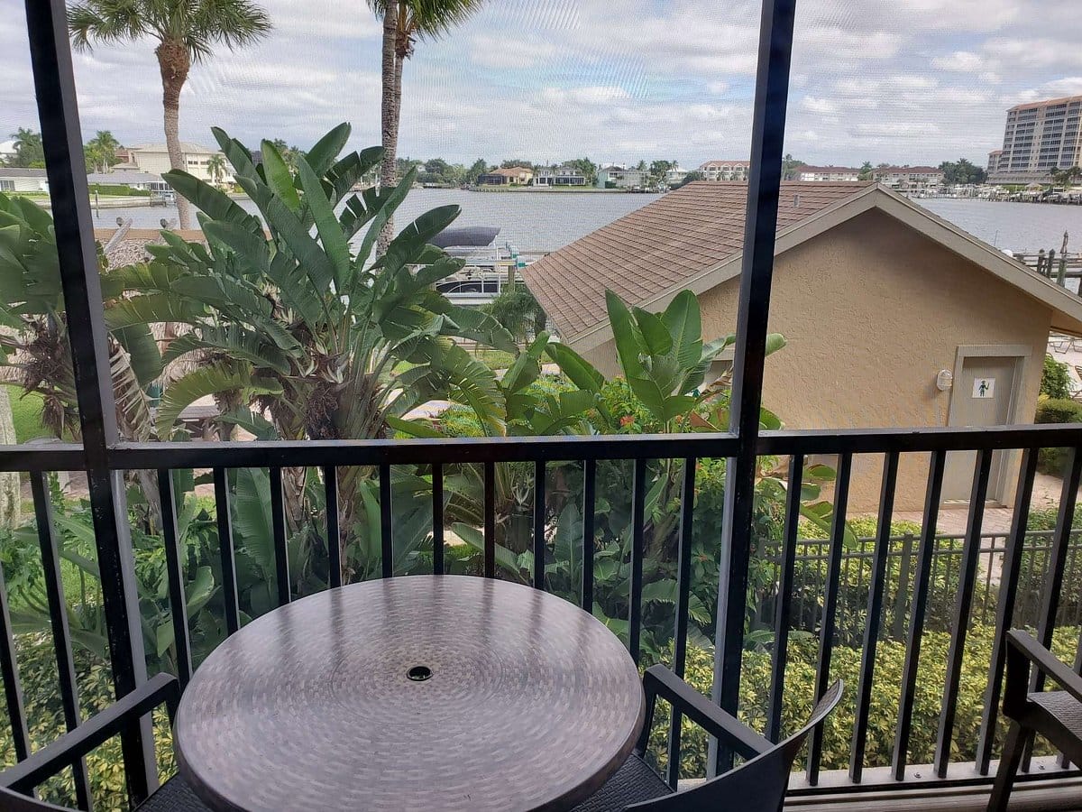 Vanderbilt Beach And Harbour Club balcony