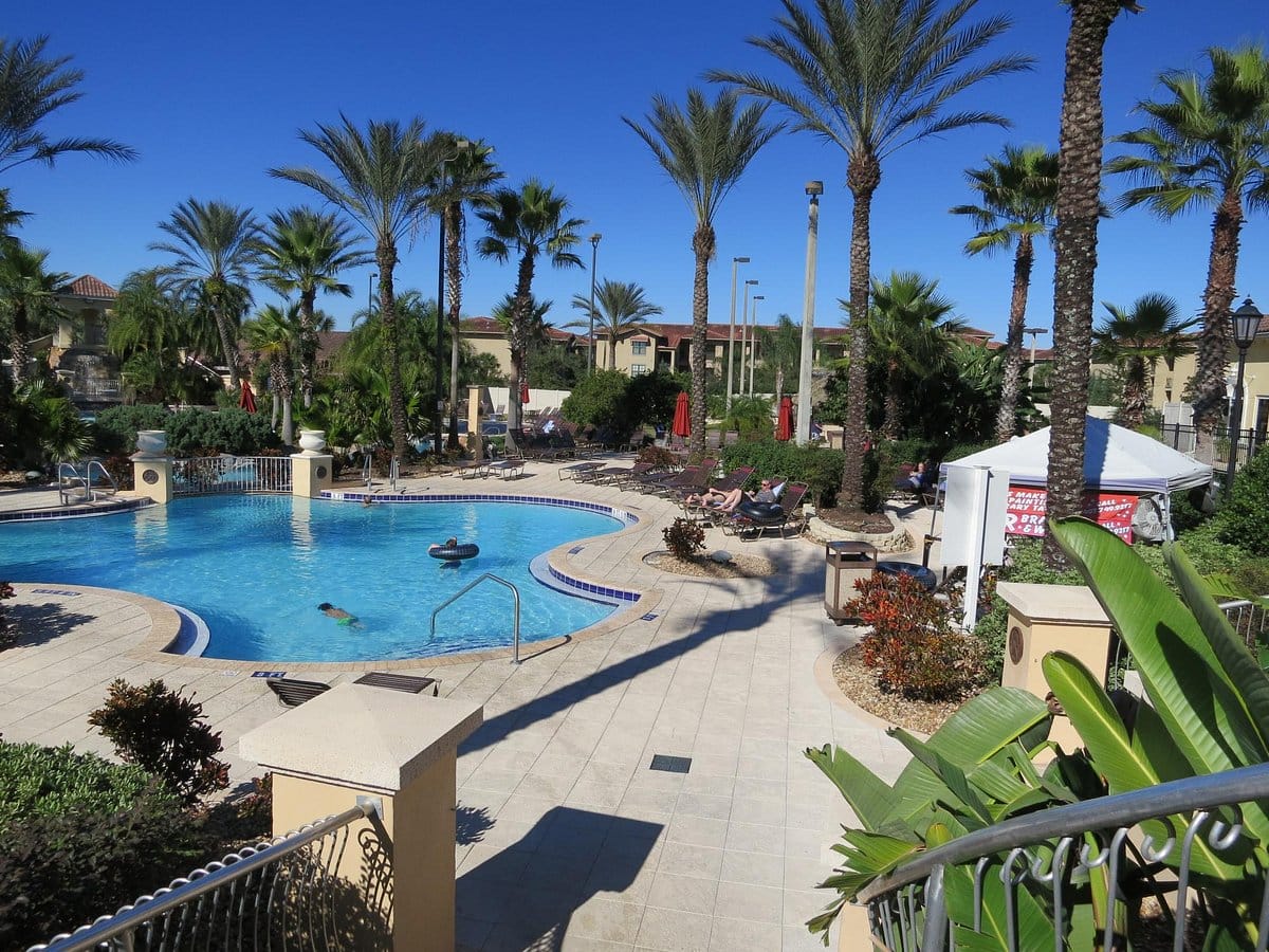 Villas at regal palms pool