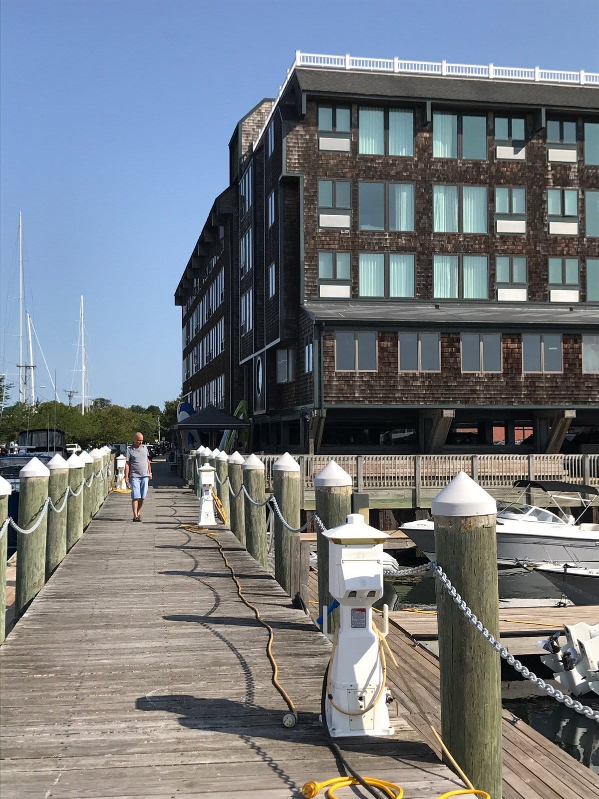 Wyndham Long Wharf Resort docks