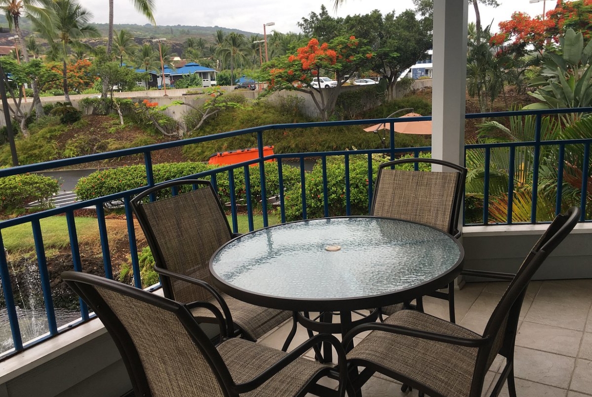 Wyndham Mauna Loa Village balcony