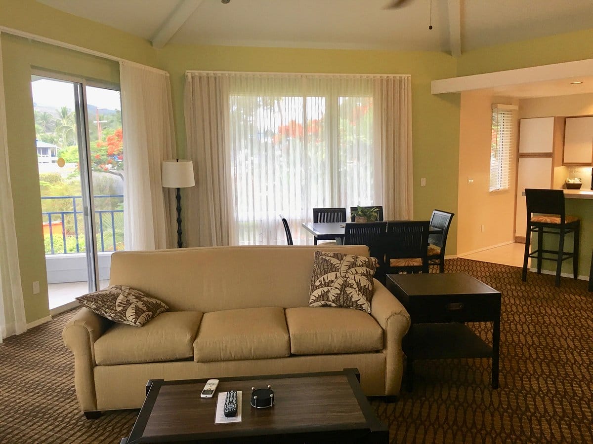 Wyndham Mauna Loa Village living room