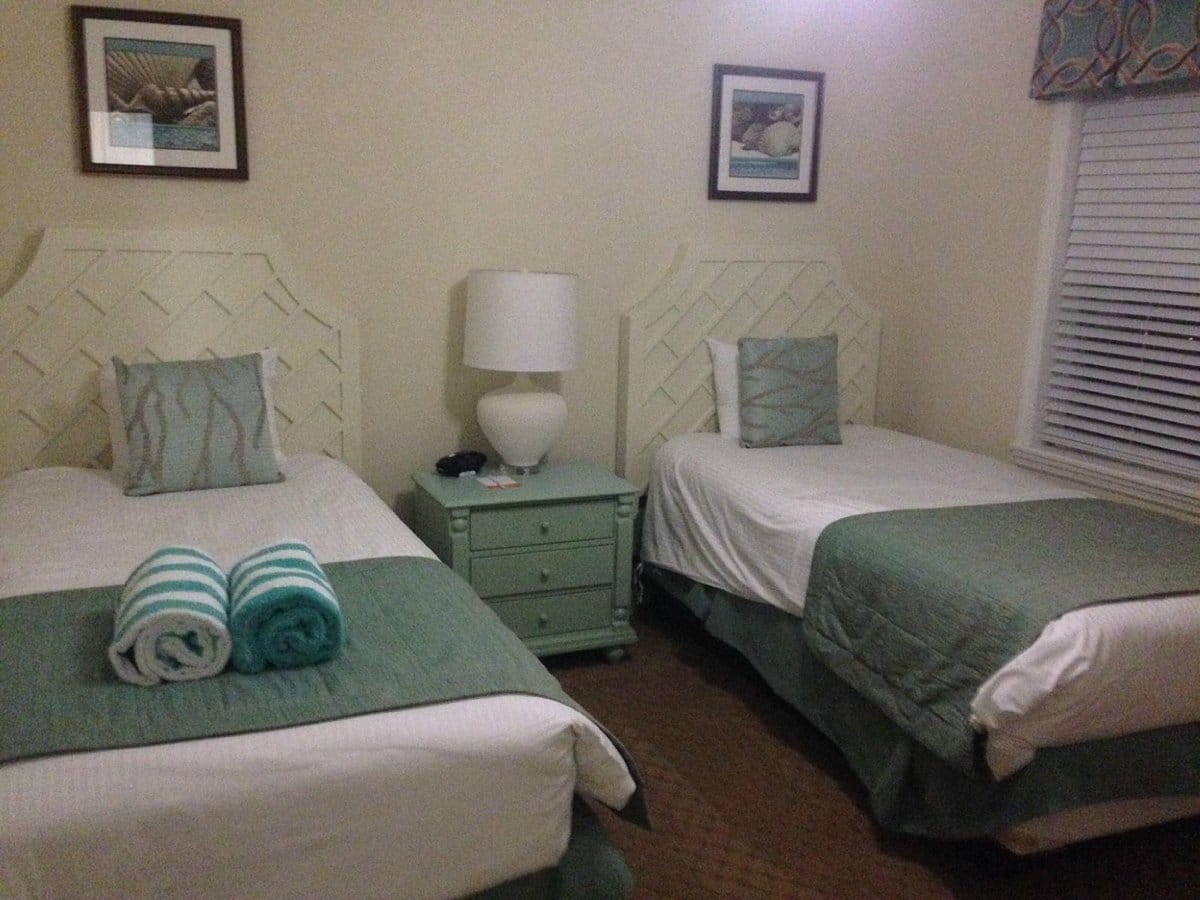 Wyndham Ocean Ridge double beds