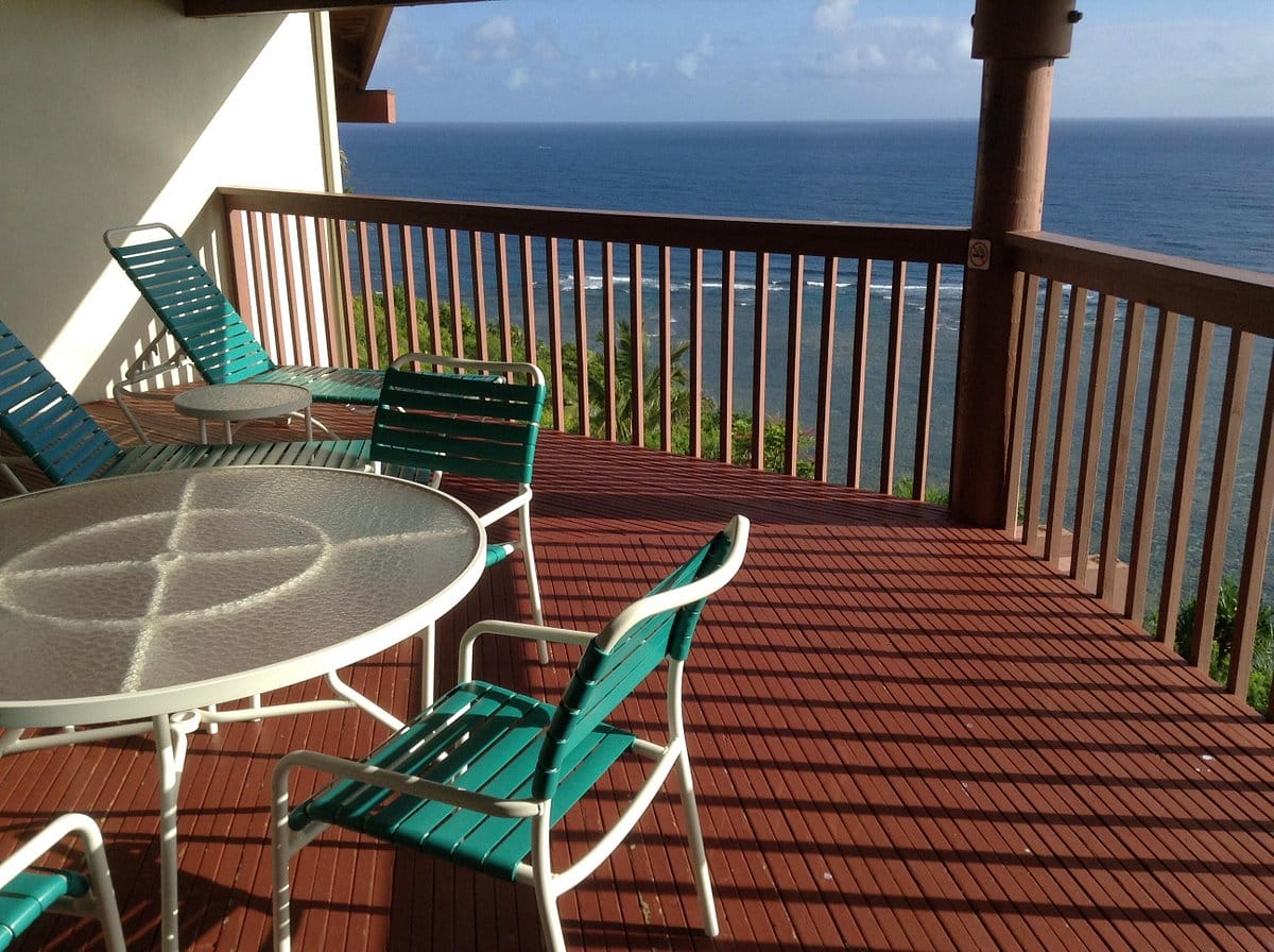 Wyndham Shearwater balcony