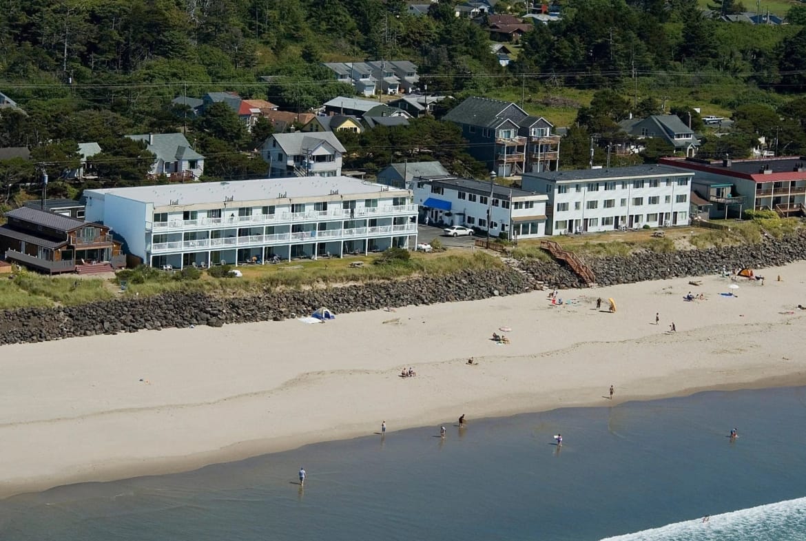 Rockaway Beach Resort Aerial