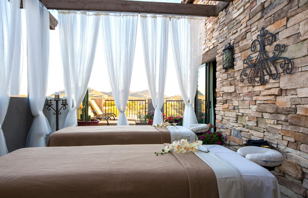 cibola vista resort and spa spa outdoor massage
