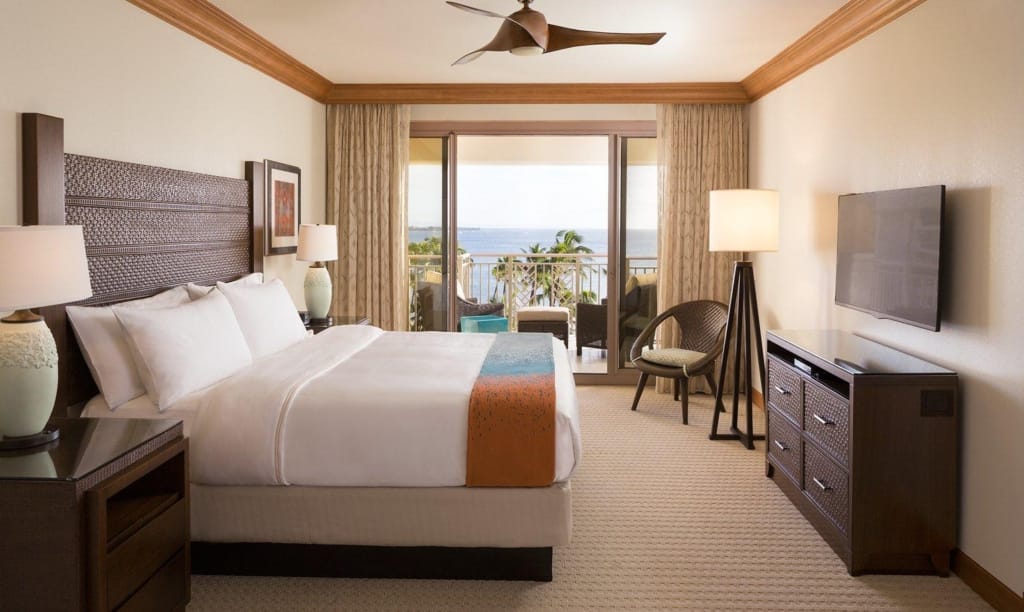 hyatt kaanapali beach bedroom