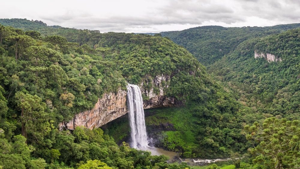 Serra Gaúcha Mountain Range in Brazil