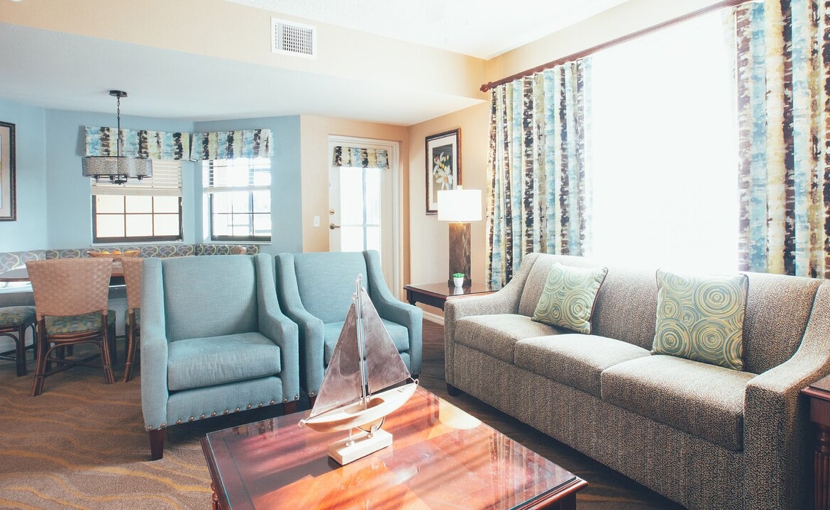 Orange Lake Resort – North Village Trust Points Living Room